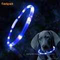 Glow In Dark Led Tube Safety Dog Collar